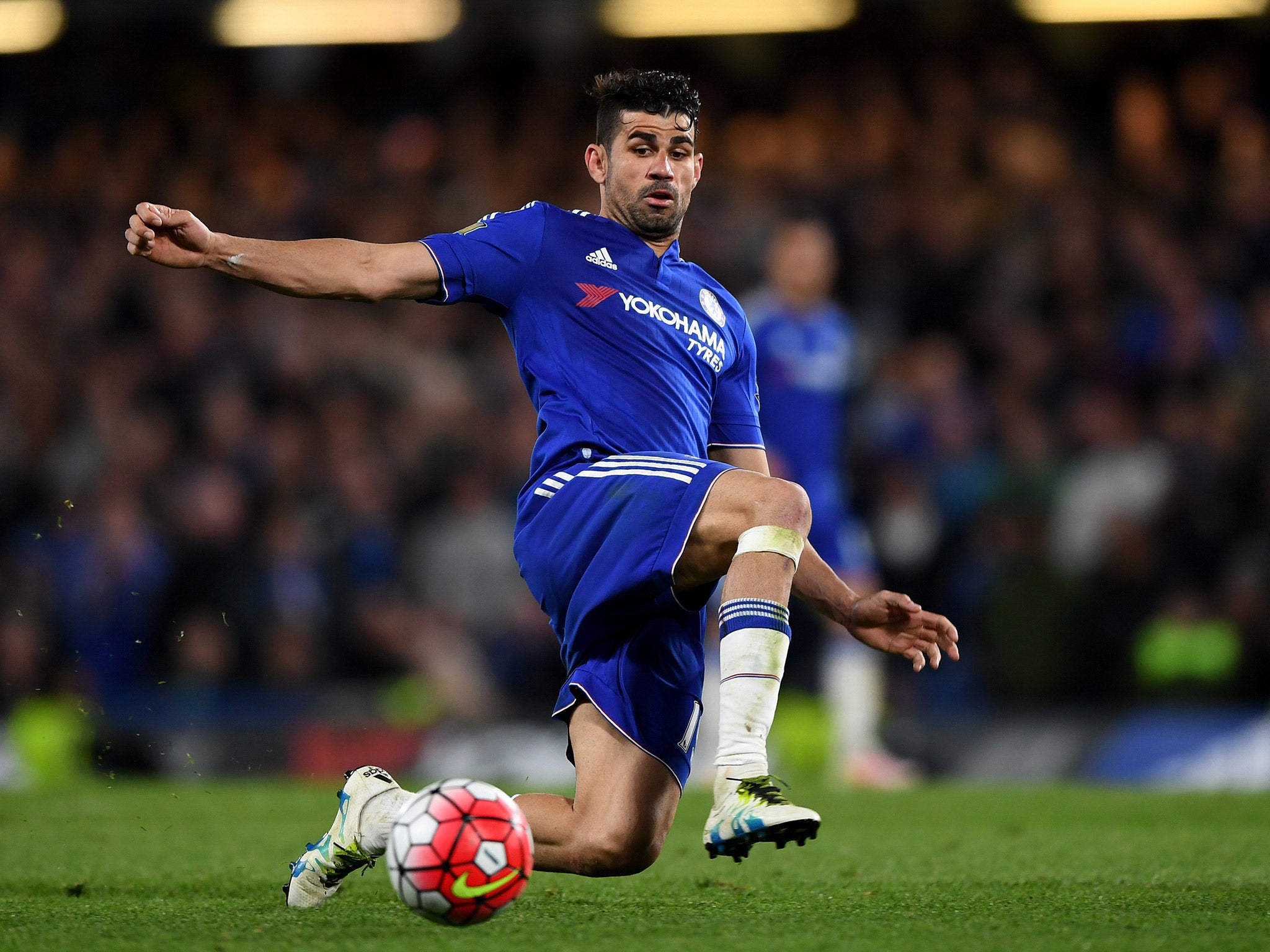 Diego Costa has been left out of Spain's preliminary 25-man squad for Euro 2016