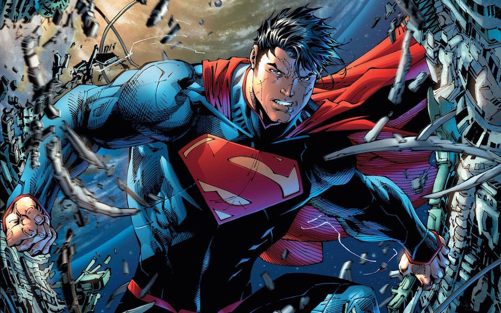 Yeah, that's Clark Kent looking like Superman again.