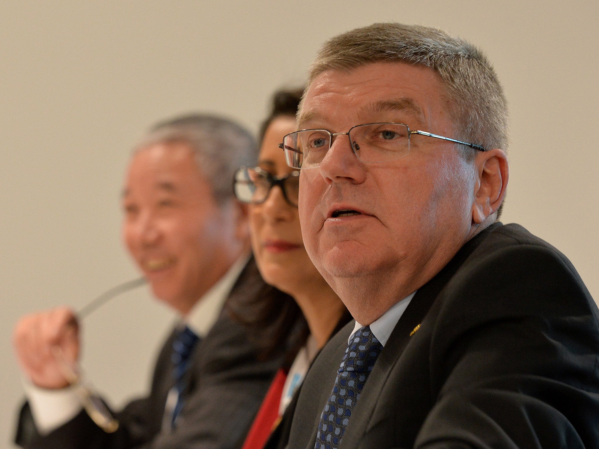 IOC president Thomas Bach has hinted at entire federations being banned for the Rio Olympics