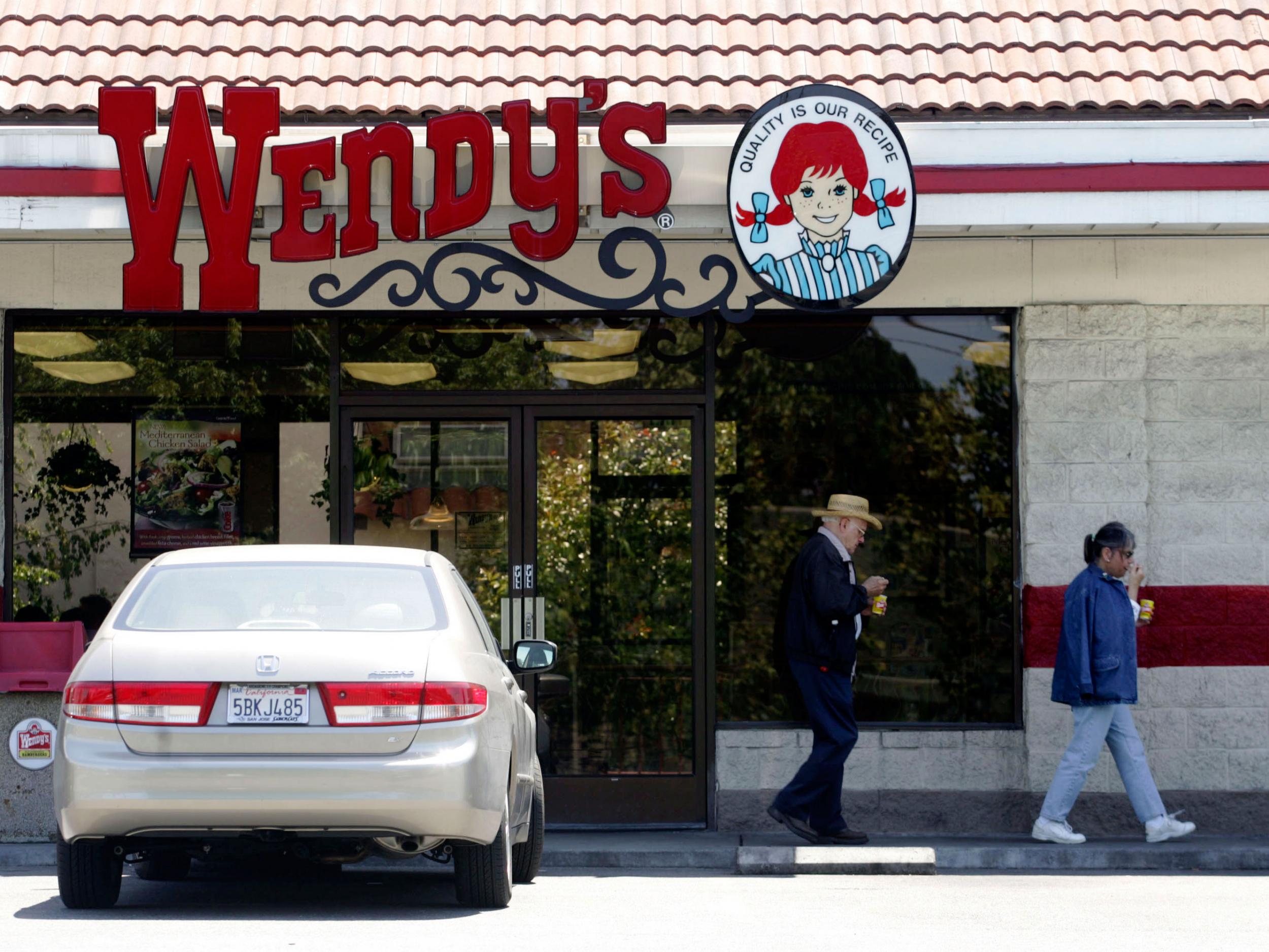 The majority of Wendy's outlets are operated as franchises