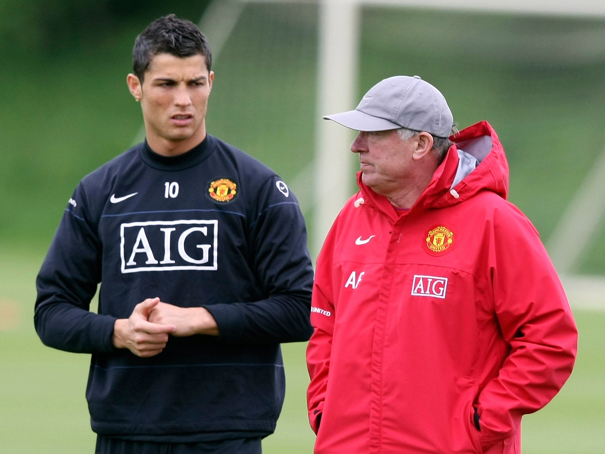 Ferguson believes there is not another player who works as hard as Ronaldo