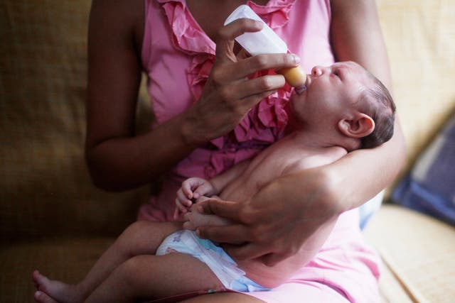 Zika virus can cause microcephaly if contracted by pregnant women, which results in an abnormally small head in newborn children