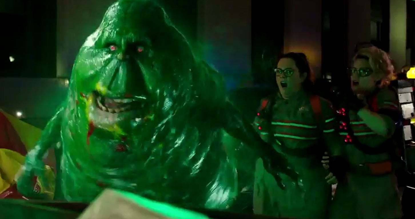 Ghostbusters new trailer: Slimer cameos in clip of Paul Feig's reboot