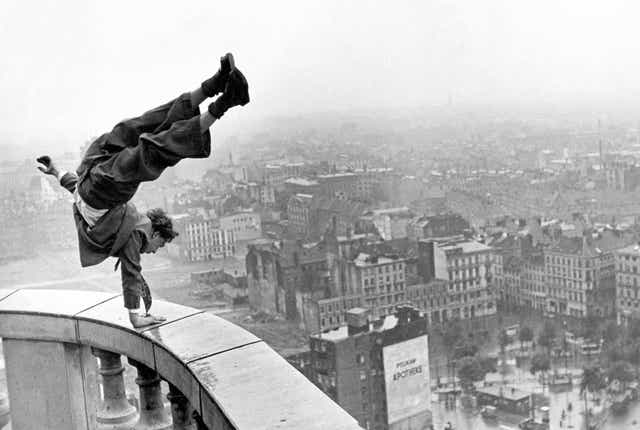 ‘Handstand on Michel’ by Jürgen Schadeberg, part of the Photo London collection