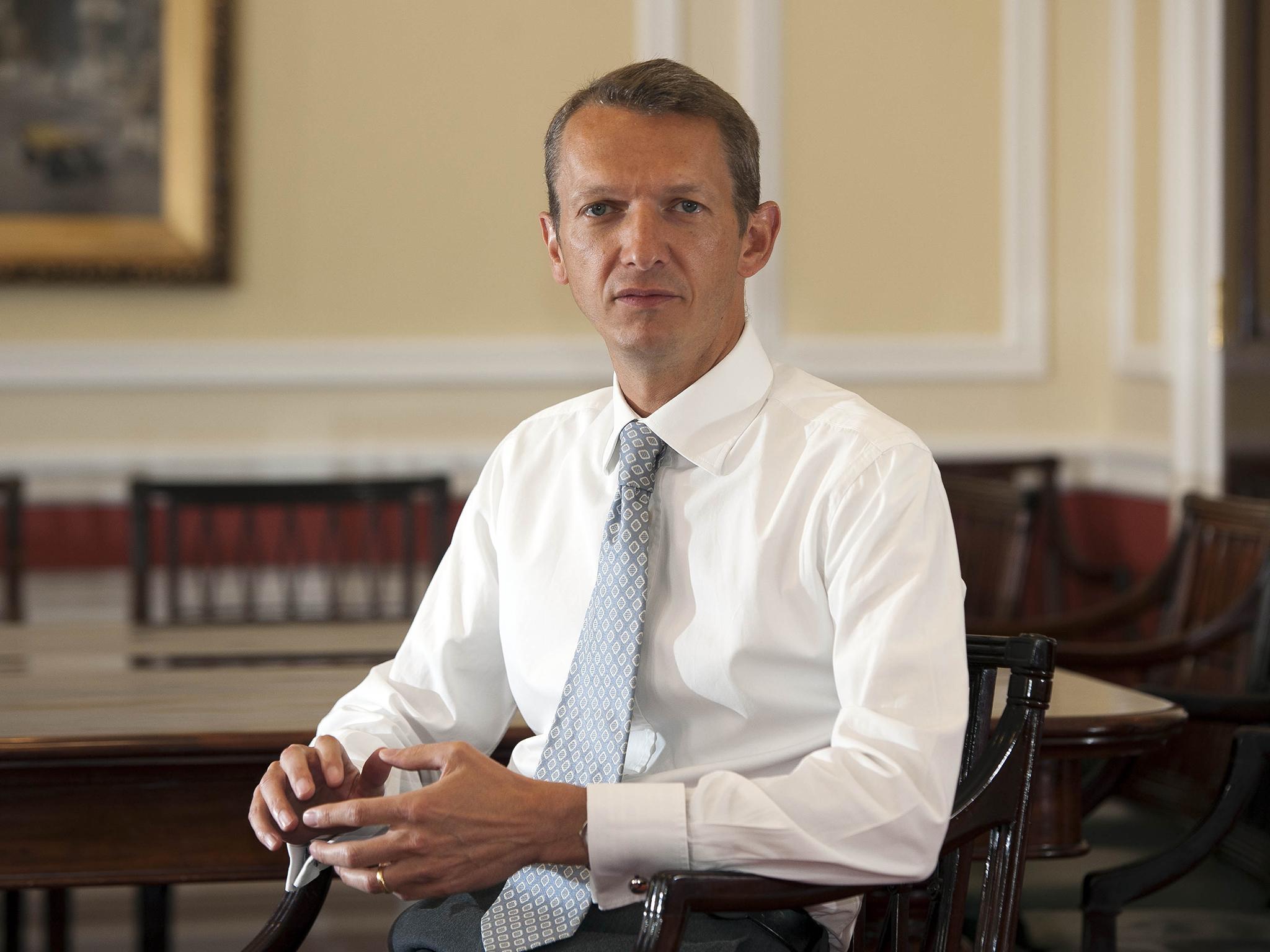 ‘It is early days, but my reading of the evidence is so far, so V,’ says Andy Haldane