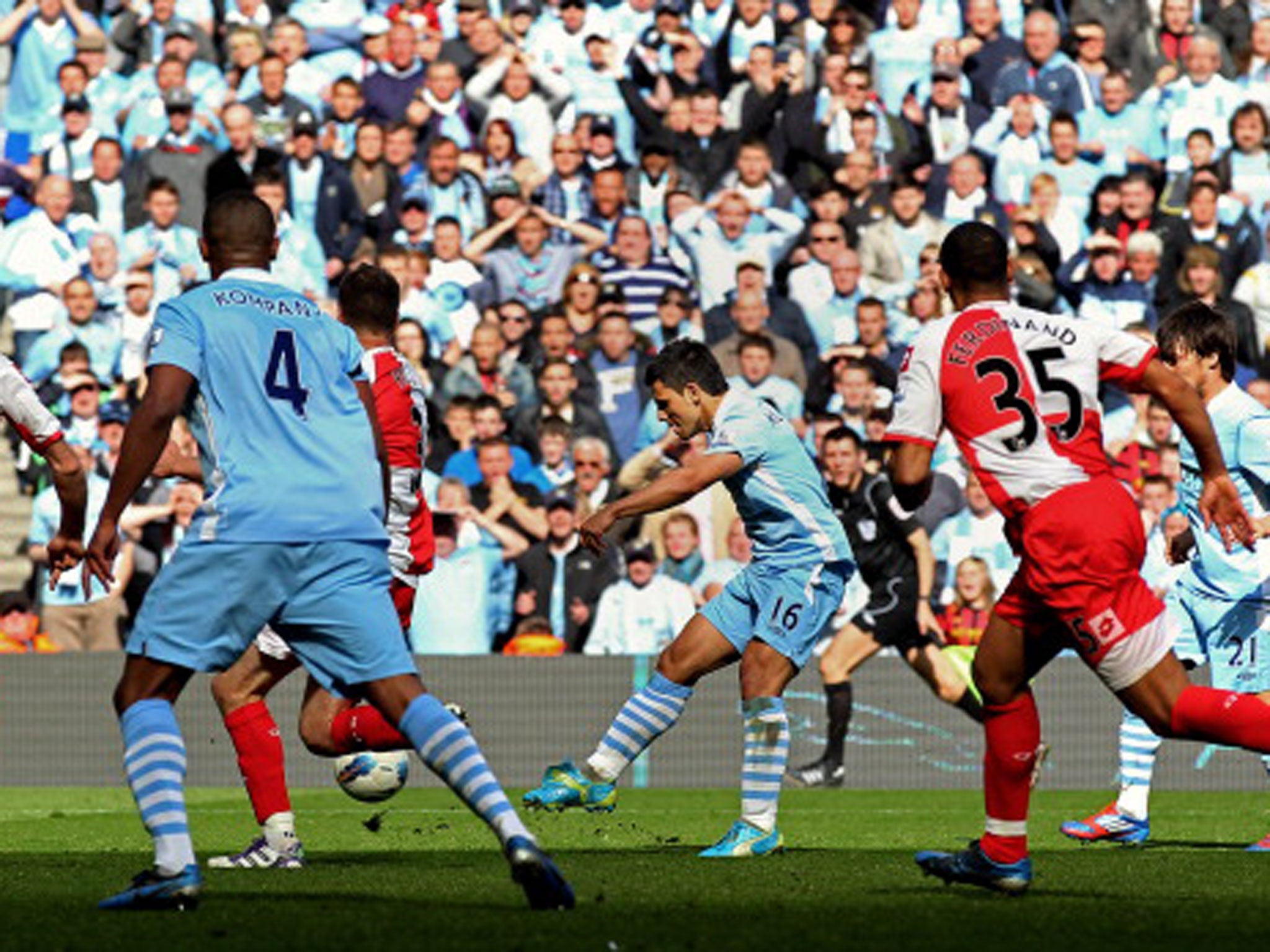 Martin Tyler's commentary for Sergio Aguero's title-winning goal in 2012 is almost as memorable as the strike itself
