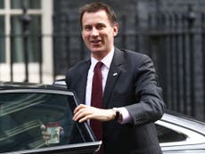 Jeremy Hunt accused of ‘hiding’ from the public after NHS cyber attack