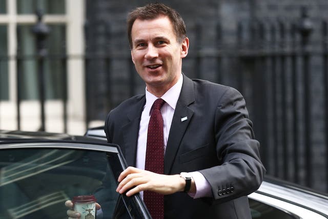 Health Secretary Jeremy Hunt said the deal 'represents a definitive step forward' for the NHS