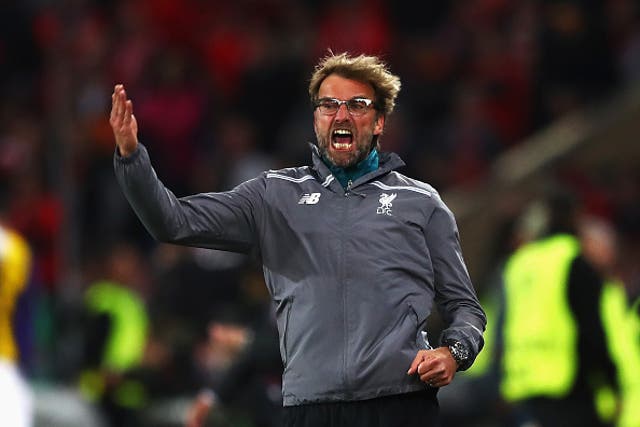 Jurgen Klopp endured a tough night in Basle