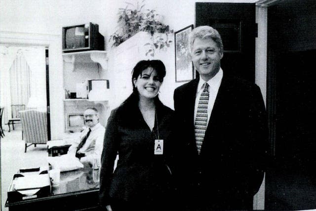 Mr Clinton was forced to admit to an affair with intern Monica Lewinsky