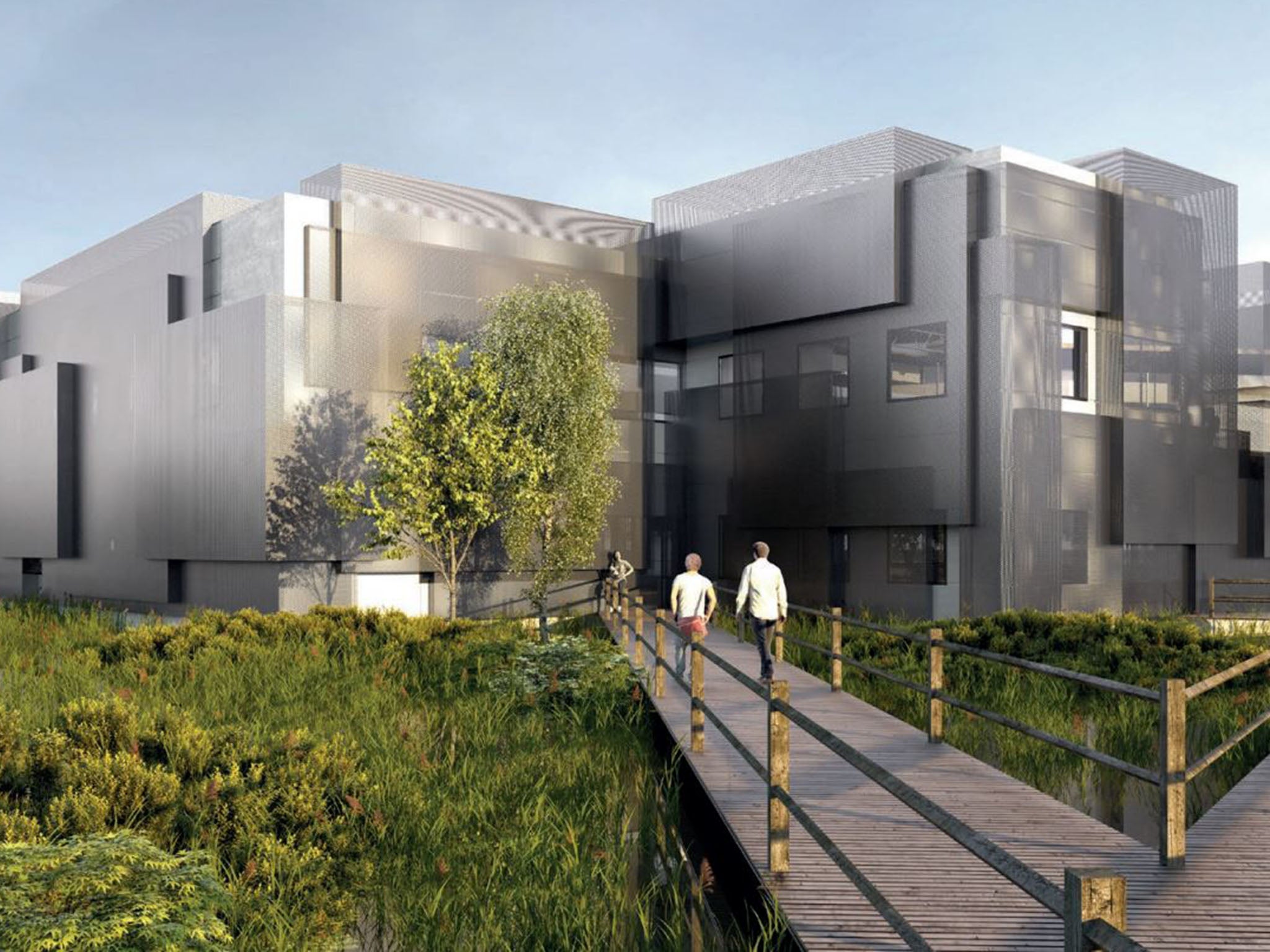 An artist's impression of the new 42 site in Fremont, California