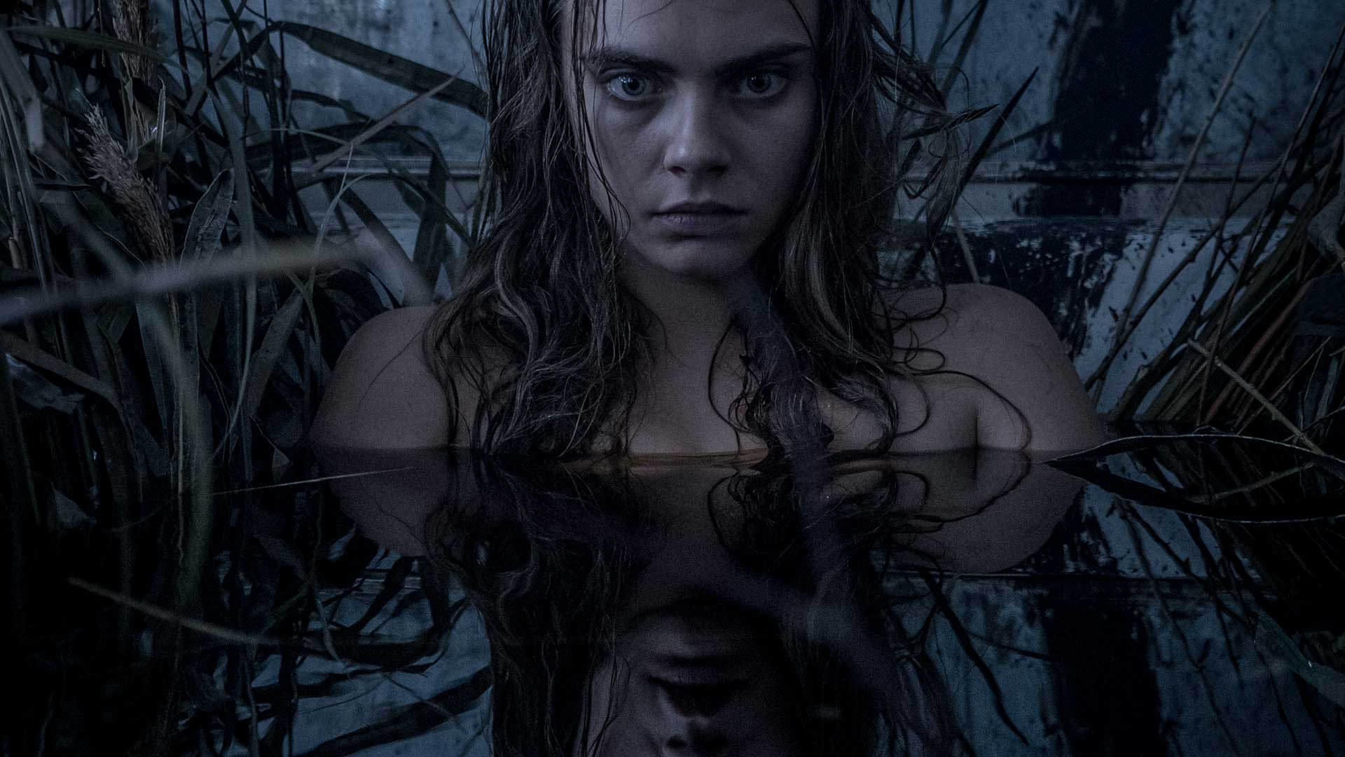 Fans have already seen Enchantress bathing in a swamp but that new headpiece is quite something