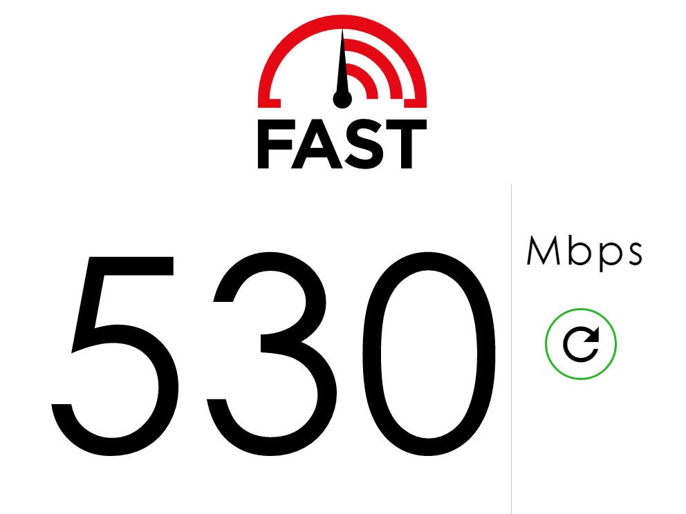 It isn't the most detailed speed test site in the world, but it does the job