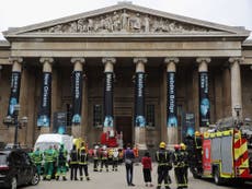 Greenpeace activists close British Museum with BP sponsorship protest