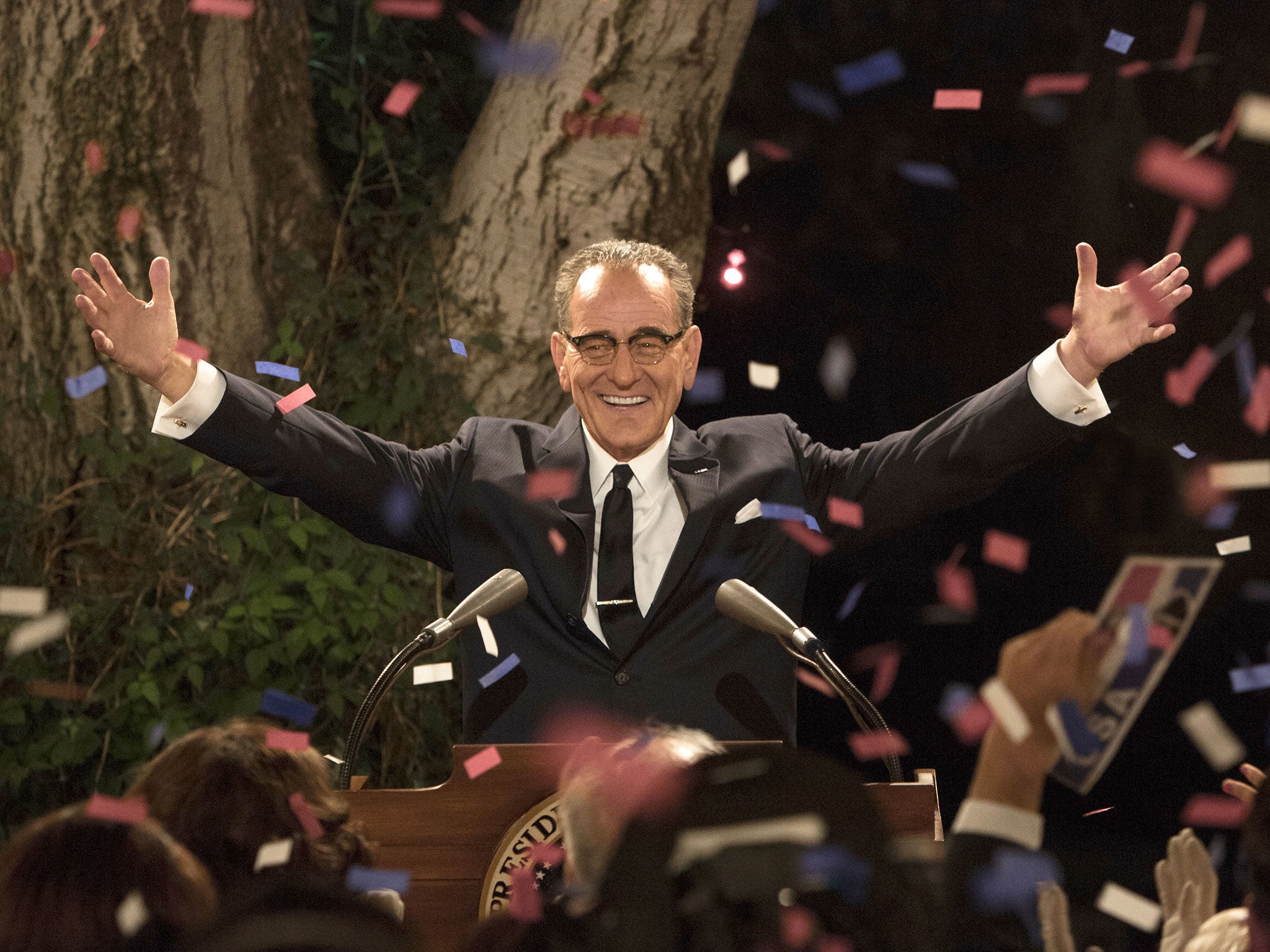 Bryan Cranston as President Lyndon B Johnson in HBO’s ‘All the Way’