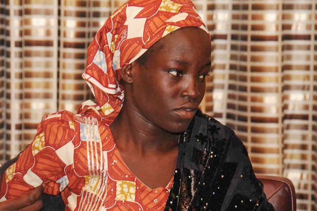Amina Ali Nkeki was found with a suspected member of the Boko Haram Islamist group in the Sambisa Forest near the border of Cameroon