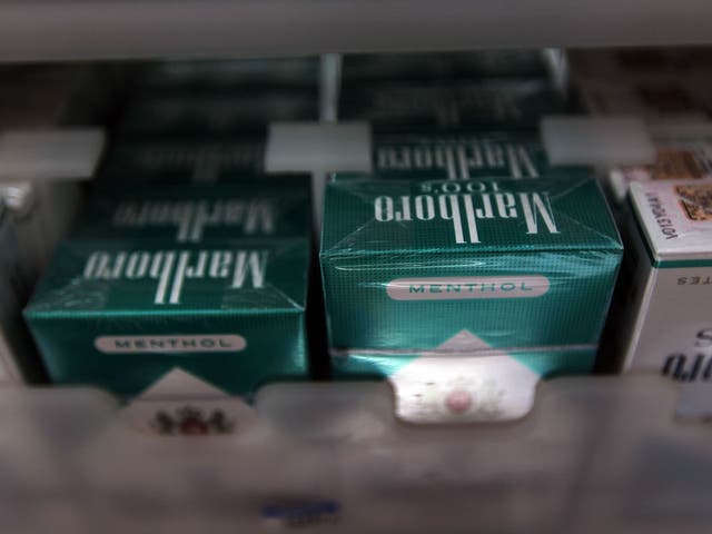 The government started phasing out the cigarettes last May when packaging was standardised 