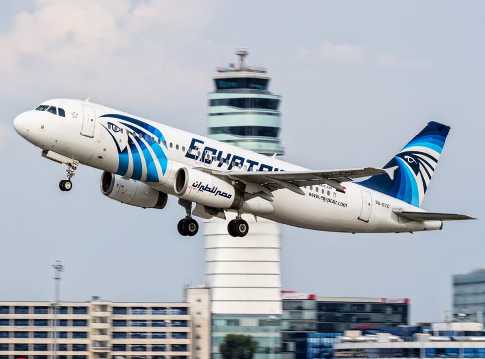 The crashed EgyptAir plane, an Airbus A320 registration SU-GCC, is seen here taking off from Vienna in August 2015