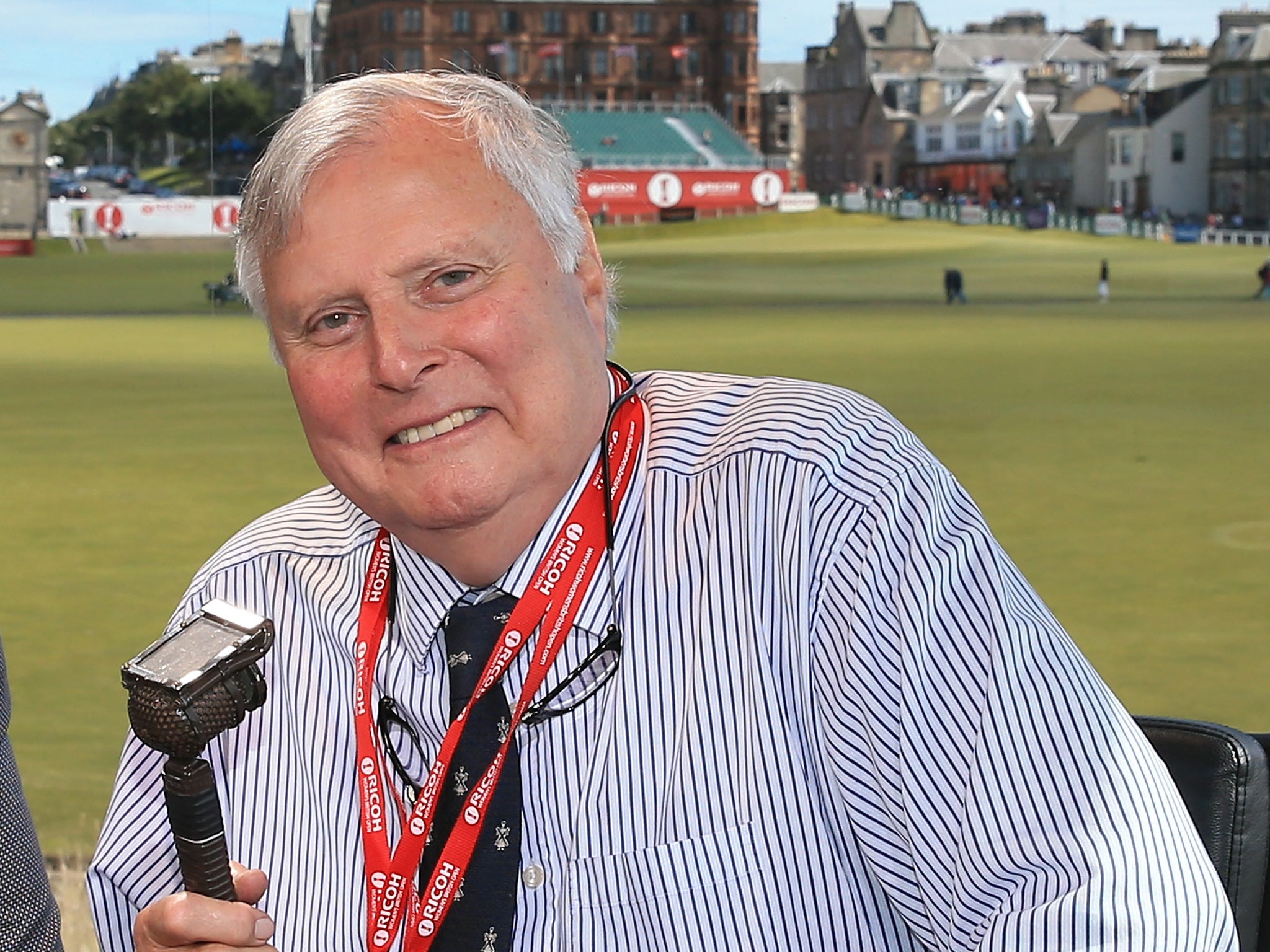 Alliss has commentated on the BBC's golf coverage since 1961