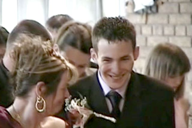 Lee Rigby videoed joking with his family at a wedding