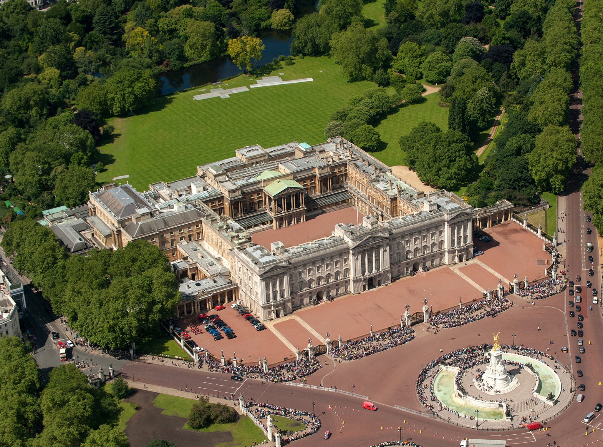 Buckingham Palace has declined to comment on the security incident