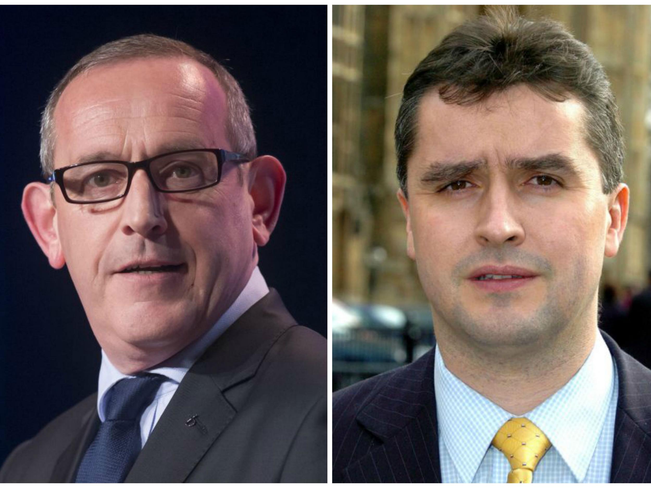 Stewart Hosie, left, and Angus MacNeil have been reported to the Parliamentary Standards Commissioner