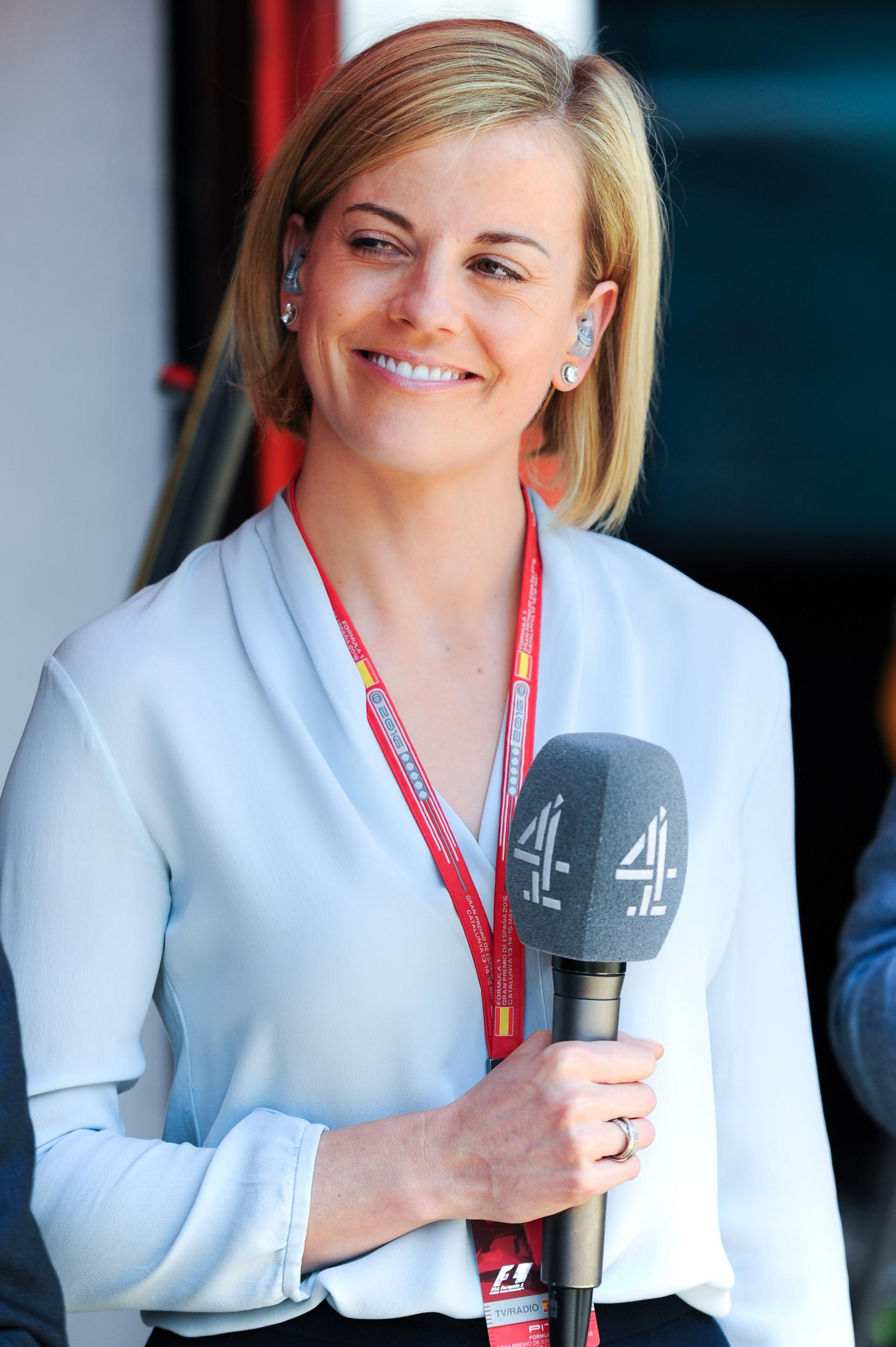 Susie Wolff retired in 2015 before joining Channel 4's coverage