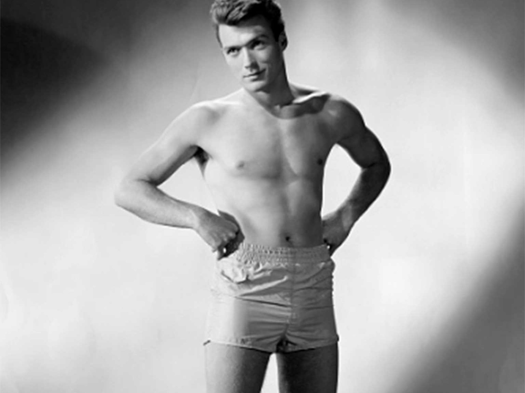 Clint Eastwood in 1955