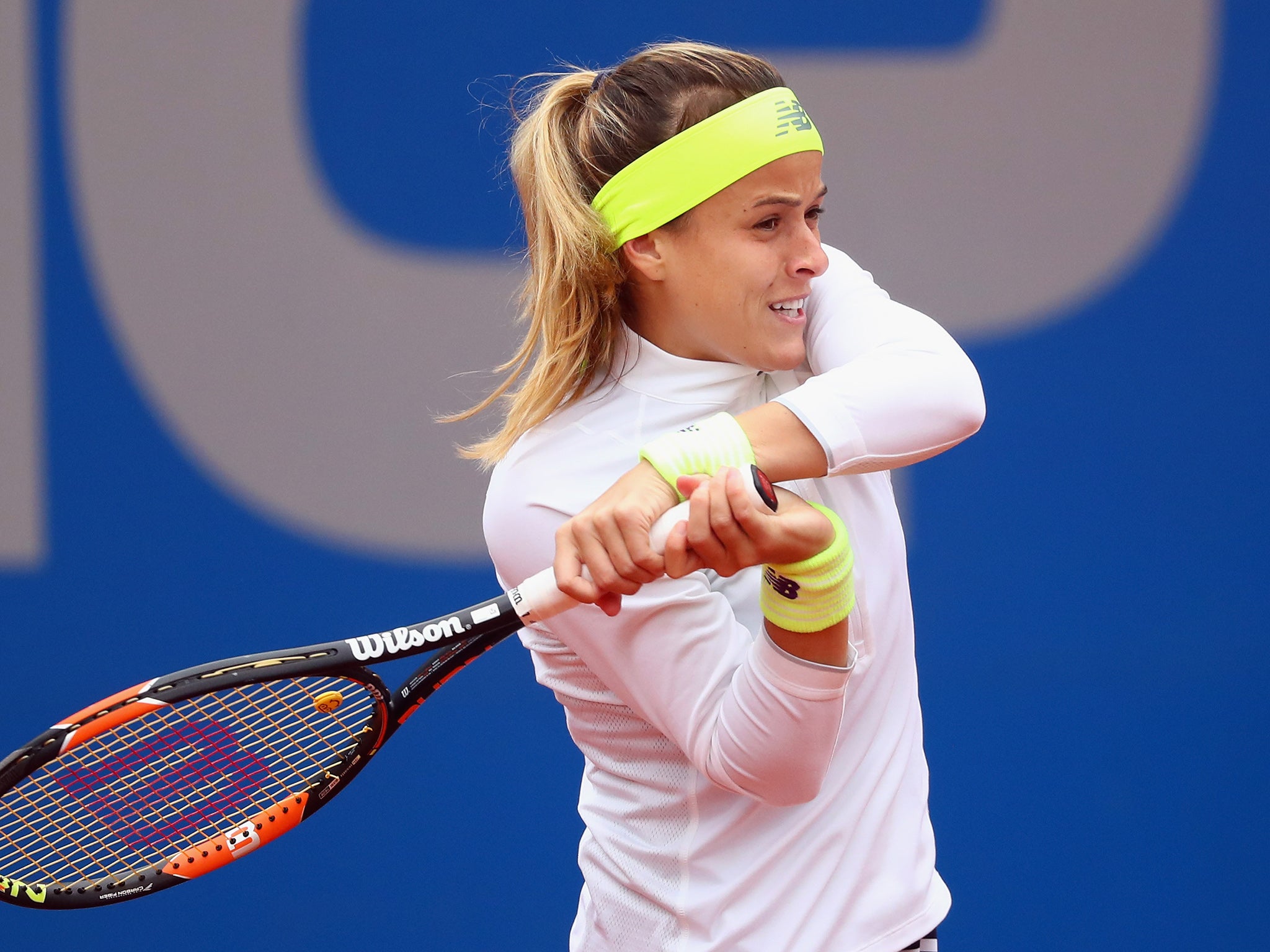 Nicole Gibbs will take on Heather Watson (Getty )