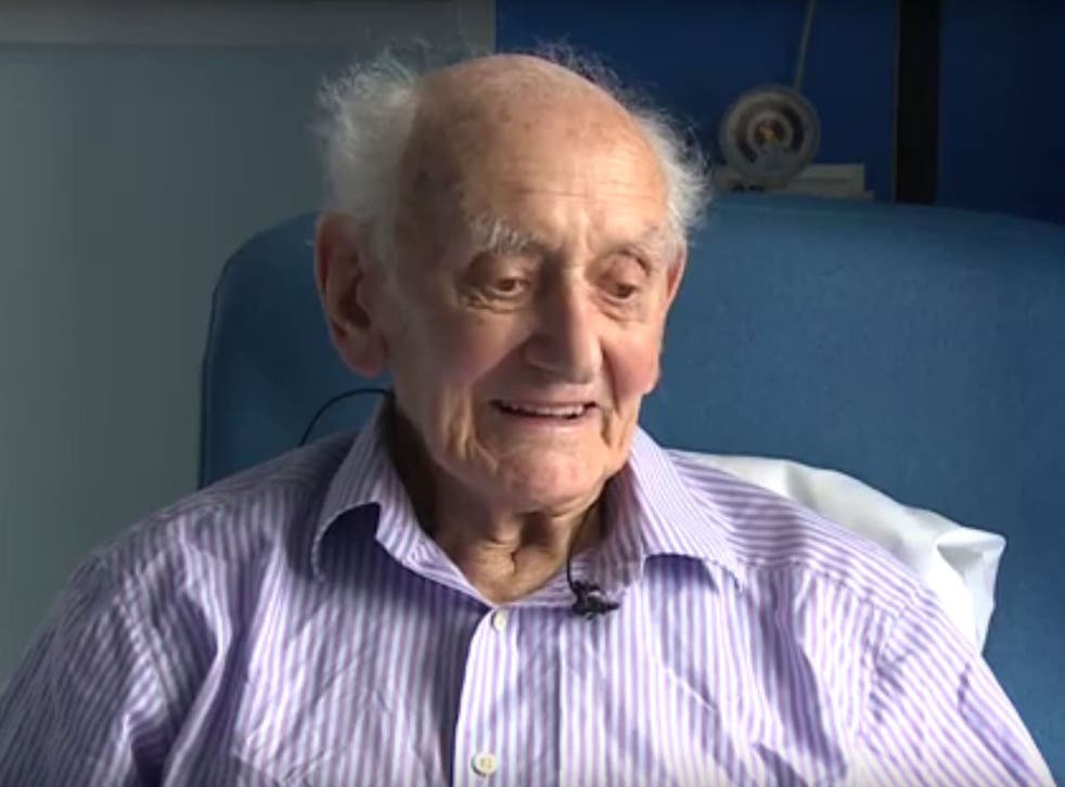 99-year-old Victor Marston is thought to be the oldest person to beat cancer