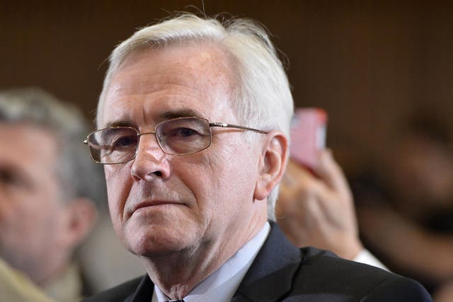 Shadow Chancellor John McDonnell proposed a dramatic expansion of the role of local councils