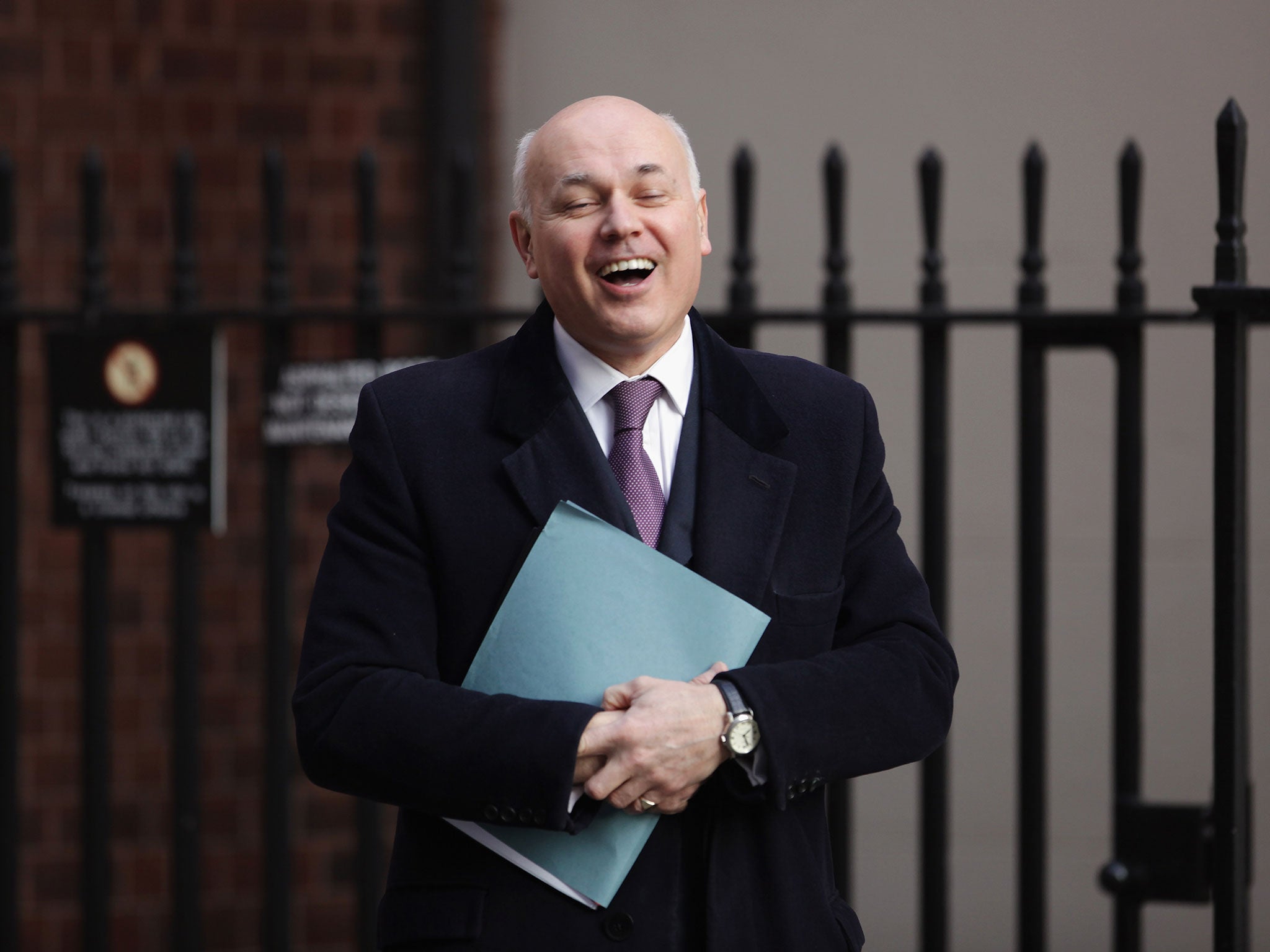 Former DWP secretary Iain Duncan Smith was a proponent of sanctions