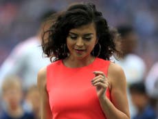 FA Cup final descends into chaos as singer Karen Harding misses her cue during national anthem