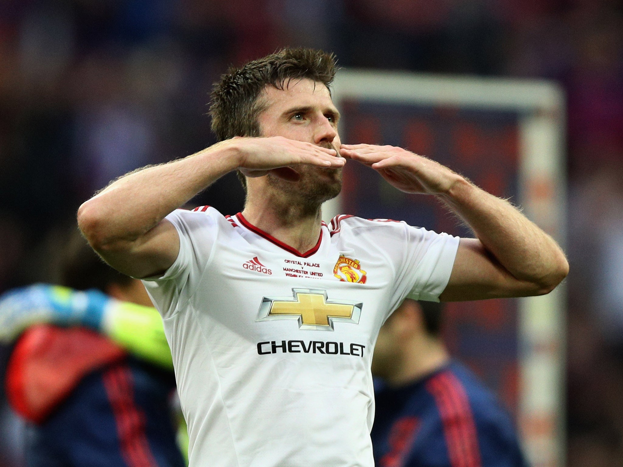 Carrick's current contract expires at the end of next month