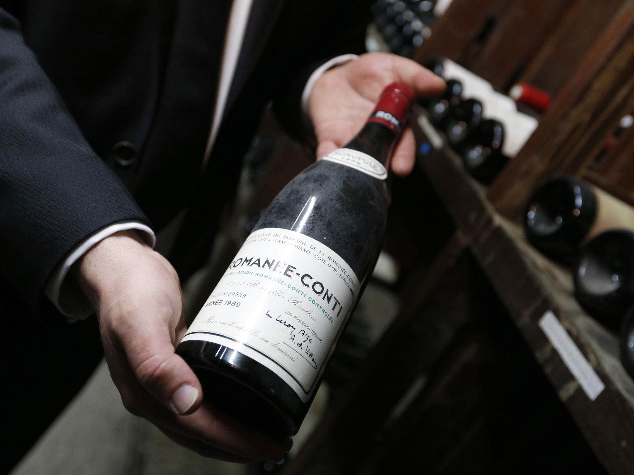 Auction of world s most expensive wine thrown into chaos after claims they re fake The Independent The Independent