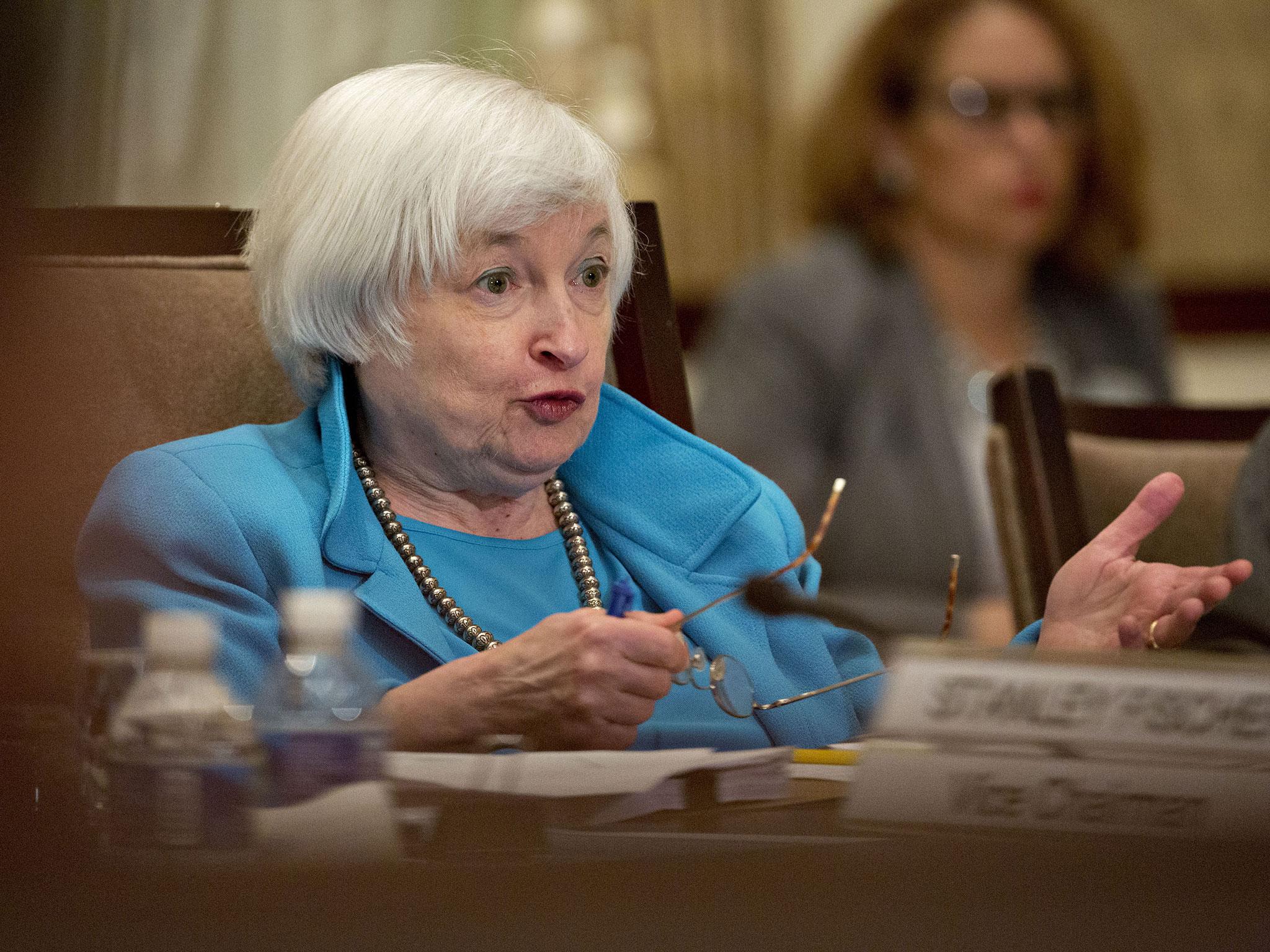 Janet Yellen, Chair of the Federal Reserve, which is expected to put up interest rates later this month