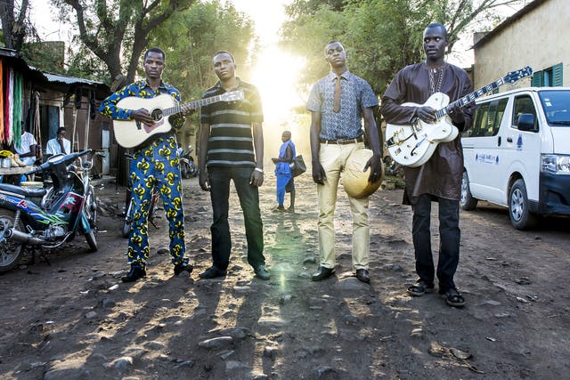 Songhoy Blues are winning acclaim away from the political turmoil of their native Mali