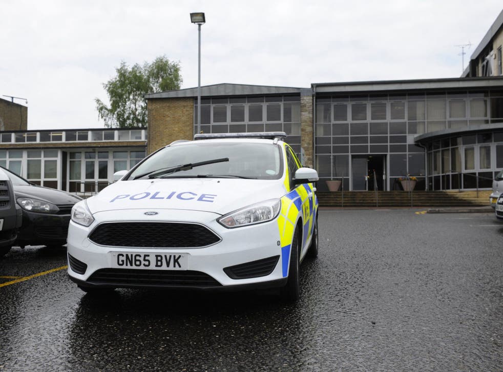 Police searched the grounds of Canterbury Academy in Kent but no bomb was found