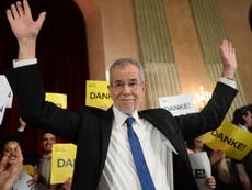 Austria presidential election result: Alexander Van der Bellen wins over far-right candidate Norbert Hofer