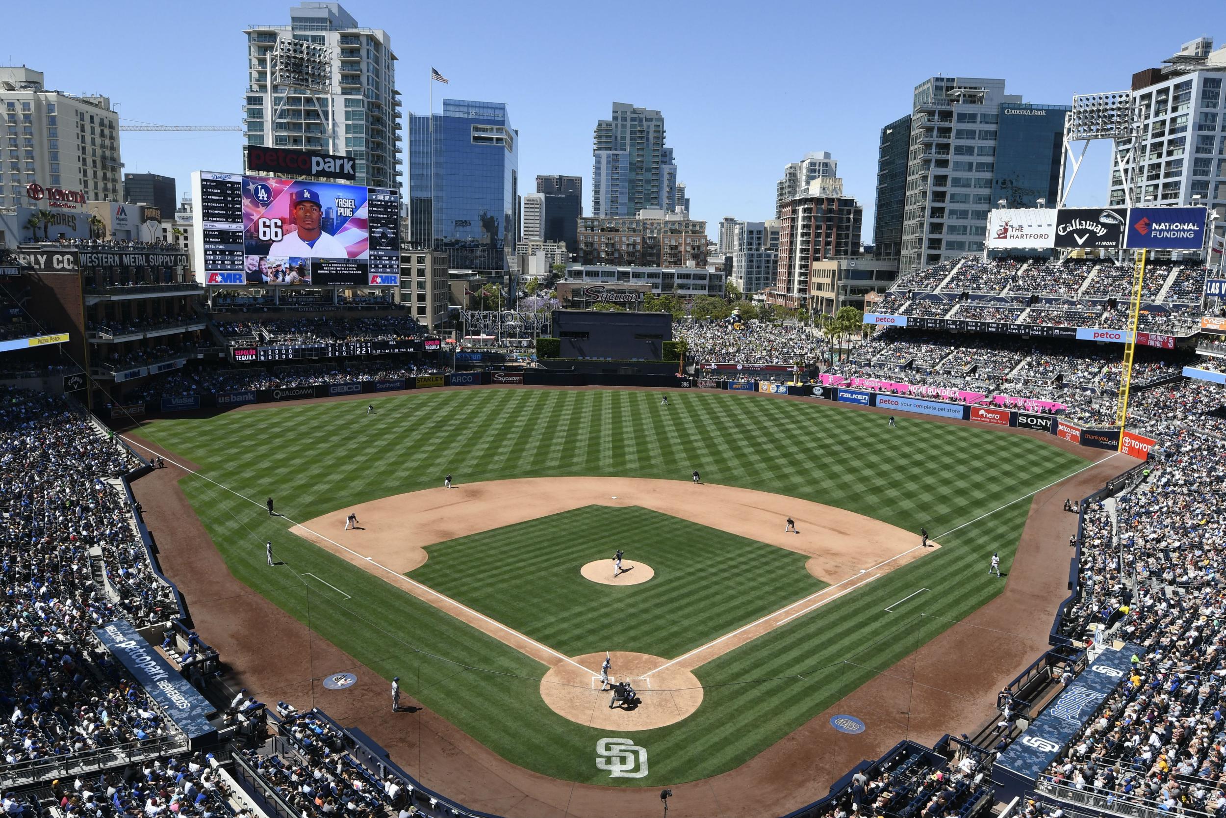 Petco Park, home to the Padres