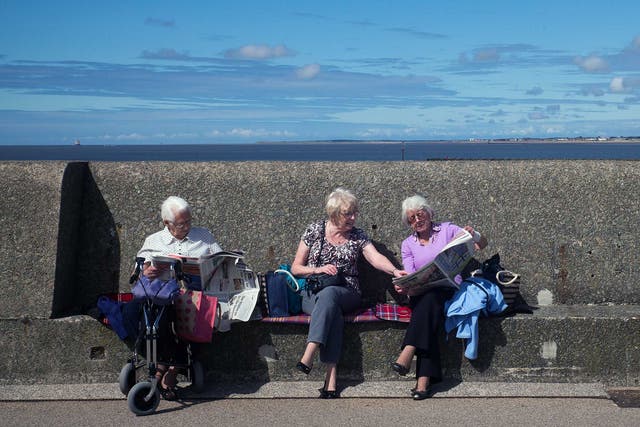 Pensioners' incomes are growing faster than those of the working population.