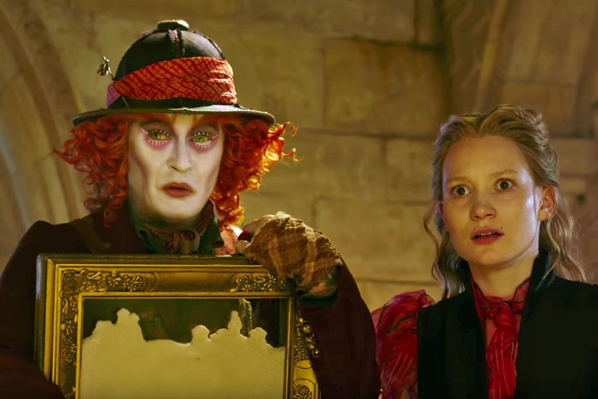 Mia Wasikowska and Johnny Depp in Tim Burton's 3-D Film - The New York Times