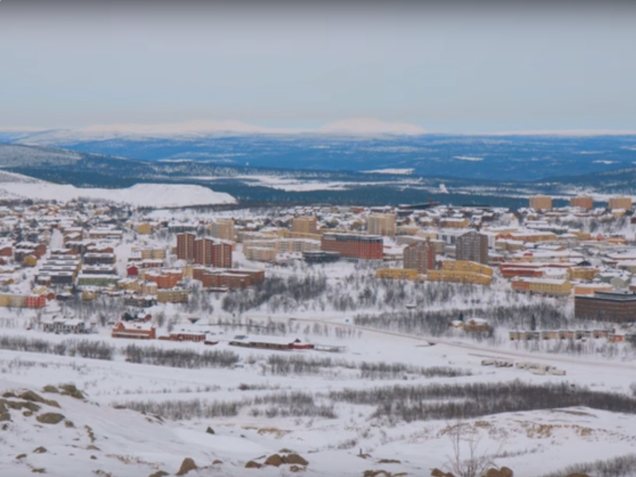 Kiruna: How Sweden is moving a city 3km to stop it sinking into the