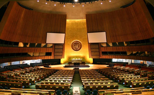 The UN General Assembly has been screening applicants