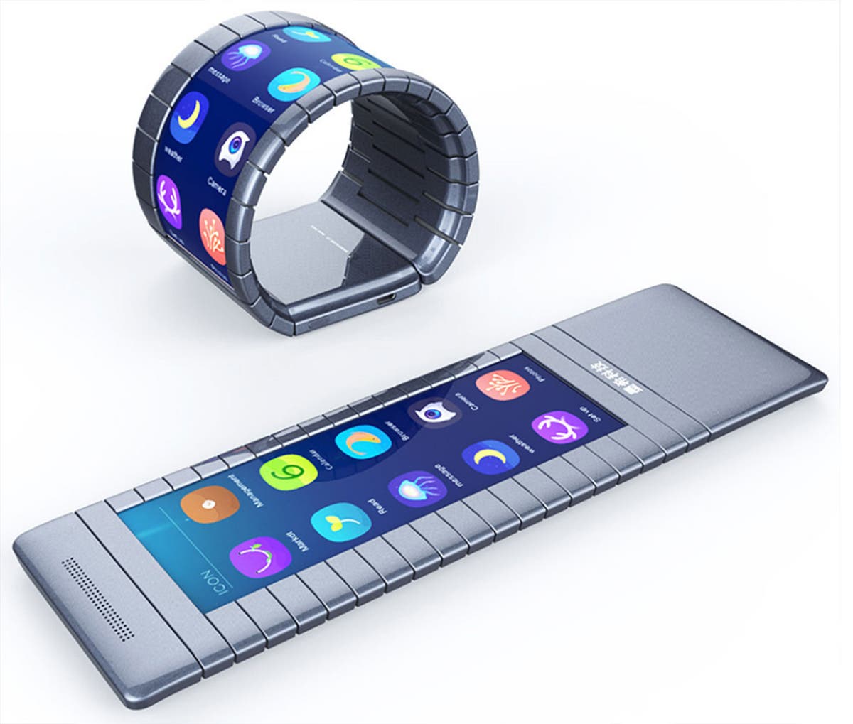 Какой телефон купить дизайнеру интерьера World's first bendable smartphone set to be launched this year by Chinese startu