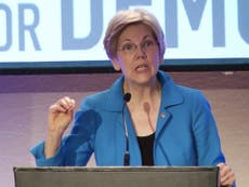 Elizabeth Warren brands Donald Trump a 'small, insecure moneygrubber' who will 'never be president'