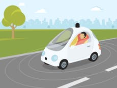 The forward progress of the self-driving car continues 