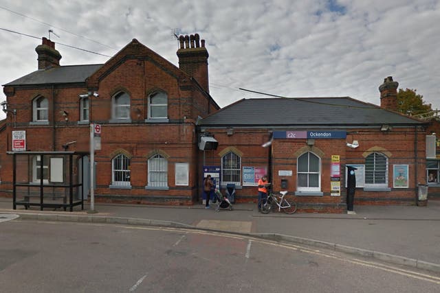 The incident happened at Ockenden train station in Essex