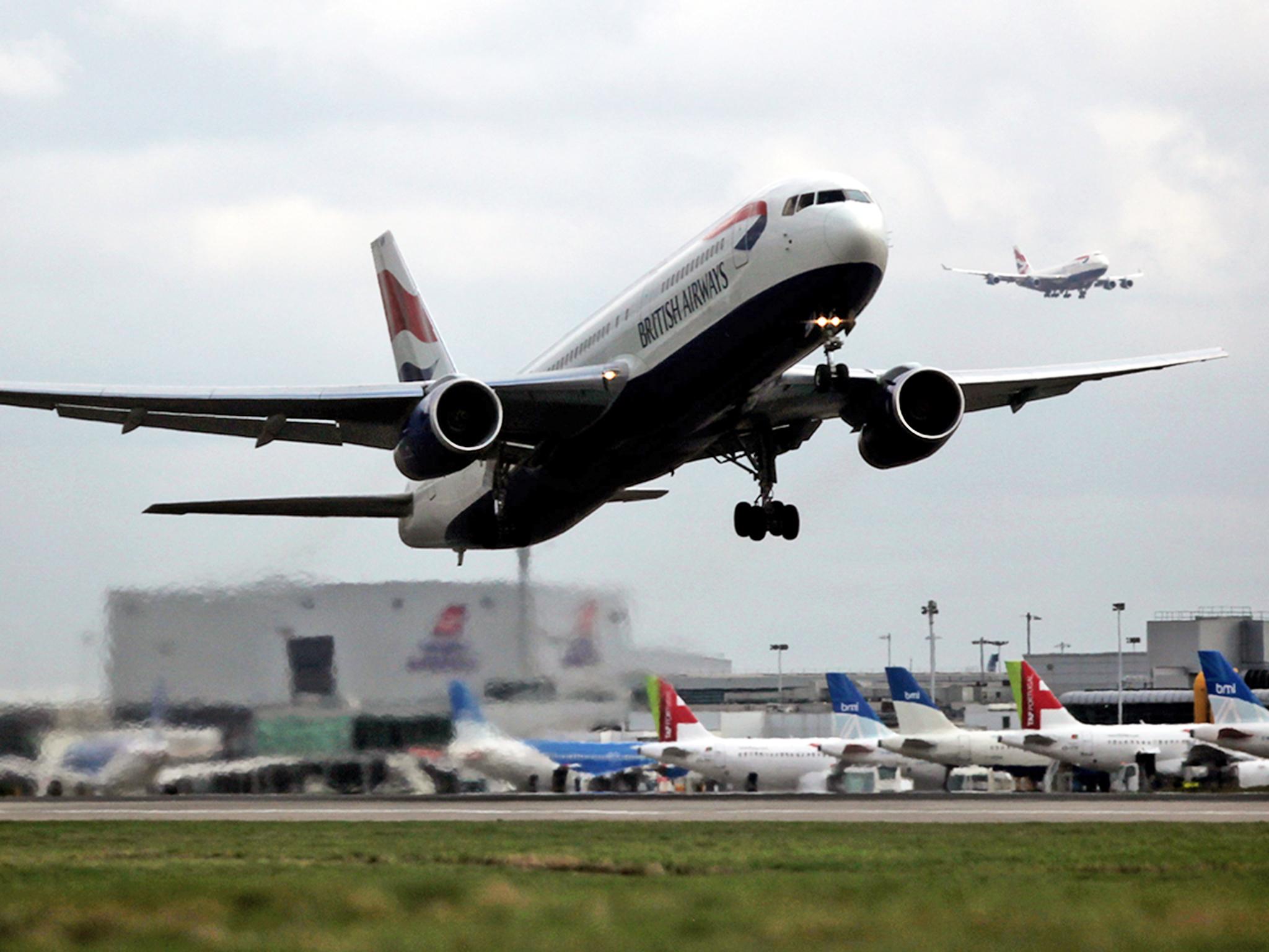 Passengers eventually took off again from Heathrow nearly 24 hours late
