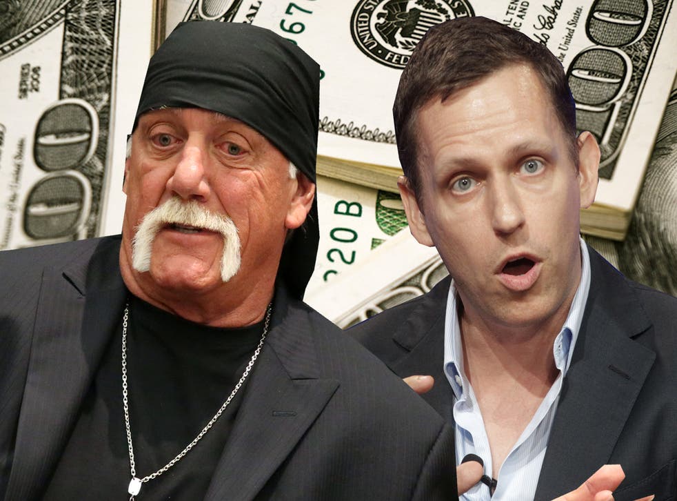 Thiel is Hulk Hogan's lawsuit against Gawker The Independent | The
